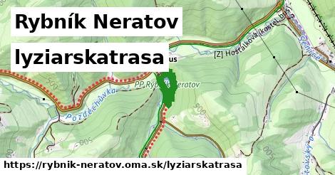 Rybník Neratov Lyžiarske trasy  