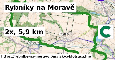 Rybníky na Moravě Cyklotrasy iná 