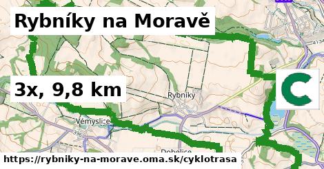 Rybníky na Moravě Cyklotrasy  