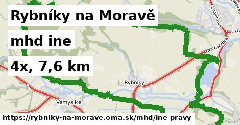 Rybníky na Moravě Doprava iná 