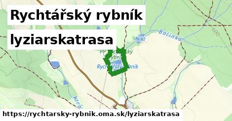 Rychtářský rybník Lyžiarske trasy  