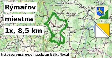 Rýmařov Turistické trasy miestna 