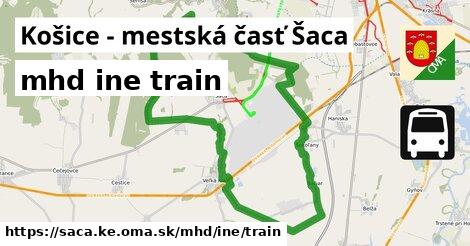 Košice - mestská časť Šaca Doprava iná train