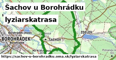 Šachov u Borohrádku Lyžiarske trasy  