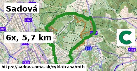 Sadová Cyklotrasy mtb 