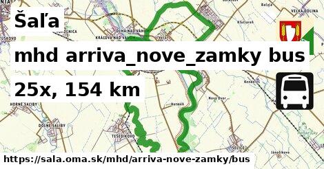 Šaľa Doprava arriva-nove-zamky bus