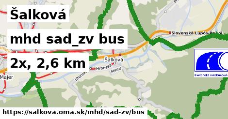 Šalková Doprava sad-zv bus