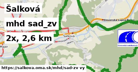 Šalková Doprava sad-zv 