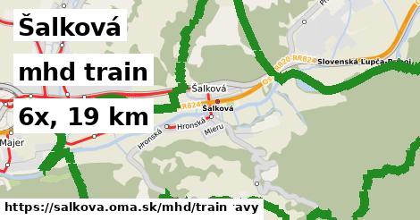 Šalková Doprava train 