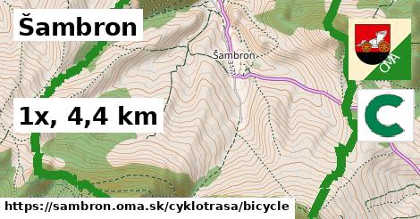 Šambron Cyklotrasy bicycle 