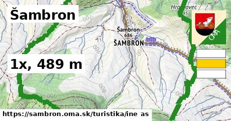 Šambron Turistické trasy iná 