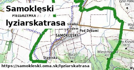 Samoklęski Lyžiarske trasy  