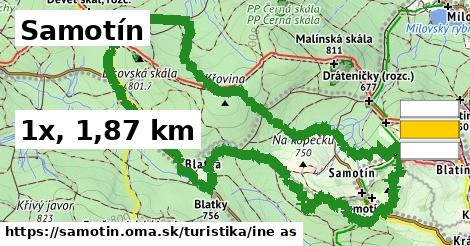Samotín Turistické trasy iná 