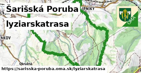 Šarišská Poruba Lyžiarske trasy  