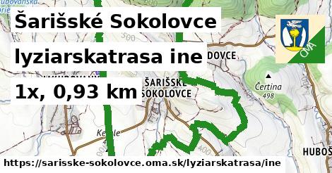 Šarišské Sokolovce Lyžiarske trasy iná 