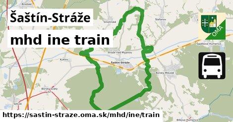 Šaštín-Stráže Doprava iná train