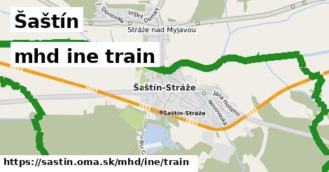 Šaštín Doprava iná train