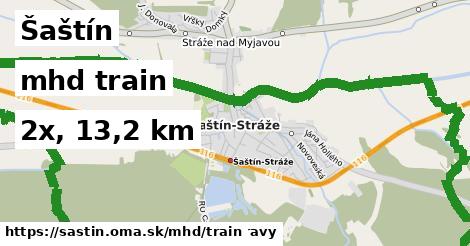 Šaštín Doprava train 