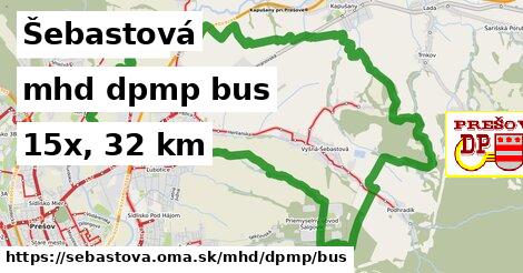 Šebastová Doprava dpmp bus