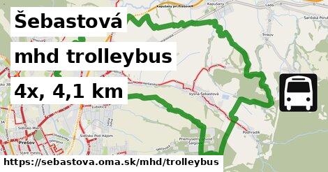 Šebastová Doprava trolleybus 