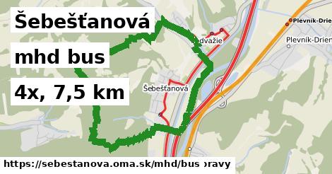 Šebešťanová Doprava bus 