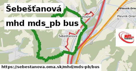 Šebešťanová Doprava mds-pb bus