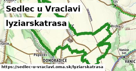 Sedlec u Vraclavi Lyžiarske trasy  