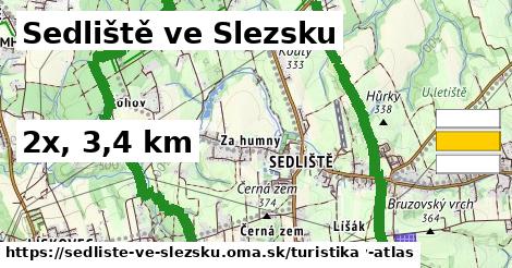 Sedliště ve Slezsku Turistické trasy  