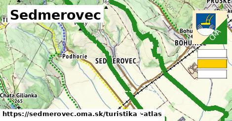 Sedmerovec Turistické trasy  