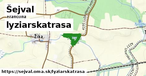 Šejval Lyžiarske trasy  