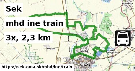 Sek Doprava iná train
