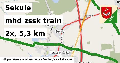 Sekule Doprava zssk train