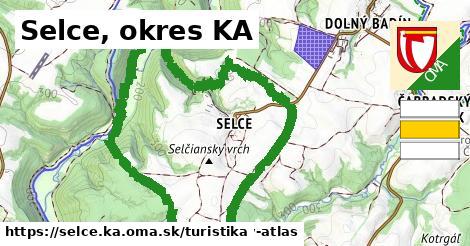 Selce, okres KA Turistické trasy  