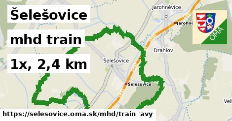 Šelešovice Doprava train 