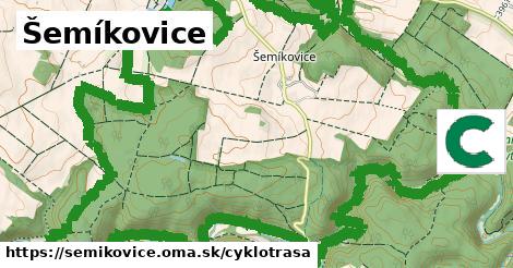 Šemíkovice Cyklotrasy  