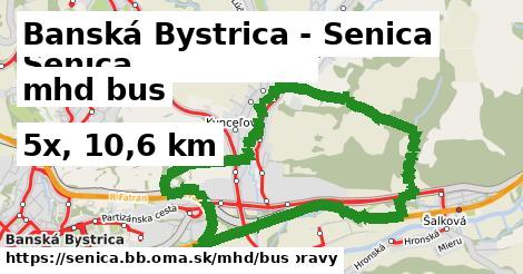 Banská Bystrica - Senica Doprava bus 