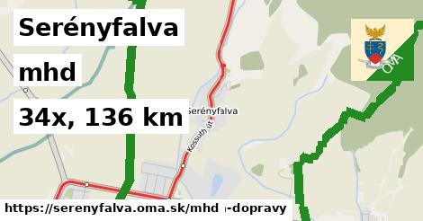 Serényfalva Doprava  