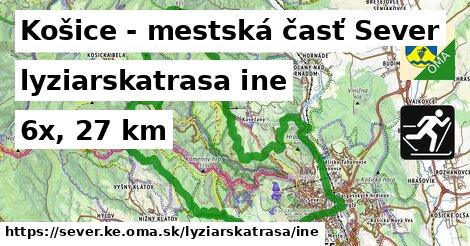 Košice - mestská časť Sever Lyžiarske trasy iná 