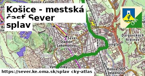 Košice - mestská časť Sever Splav  