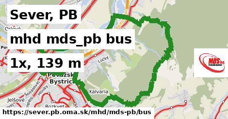 Sever, PB Doprava mds-pb bus