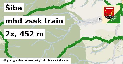 Šiba Doprava zssk train