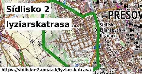 Sídlisko 2 Lyžiarske trasy  