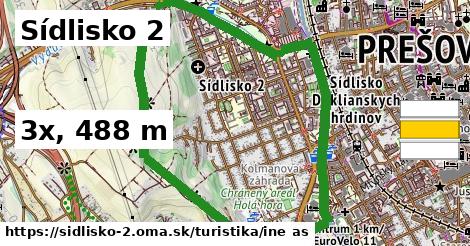 Sídlisko 2 Turistické trasy iná 