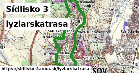 Sídlisko 3 Lyžiarske trasy  