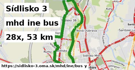 Sídlisko 3 Doprava iná bus