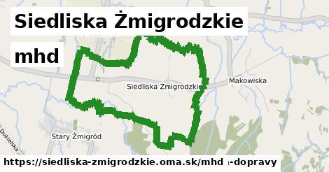 Siedliska Żmigrodzkie Doprava  