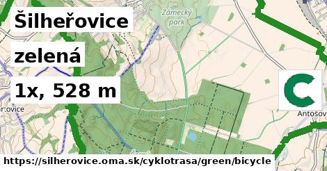 Šilheřovice Cyklotrasy zelená bicycle