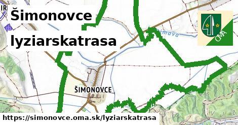 Šimonovce Lyžiarske trasy  