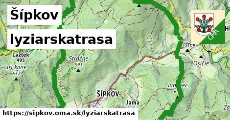 Šípkov Lyžiarske trasy  