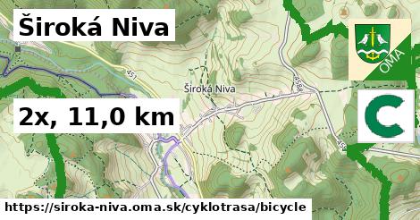Široká Niva Cyklotrasy bicycle 